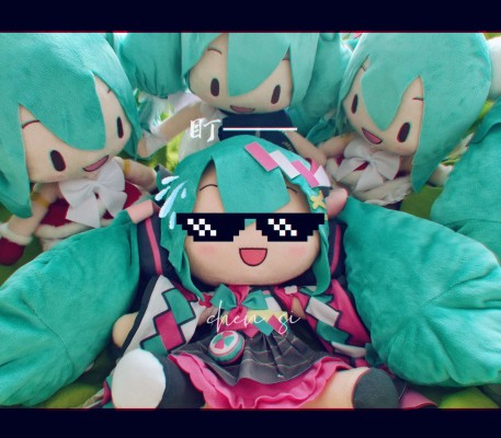 软绵绵玩偶 L尺寸 初音未来 魔法未来 2020 夏日