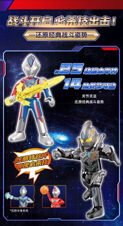 奥特名鉴 群星版第七弹-奏响明天