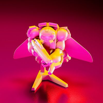 PLAMAX MF-76 minimum factory 银河漂流拜法姆 拜法姆+UGU 人型兵器色