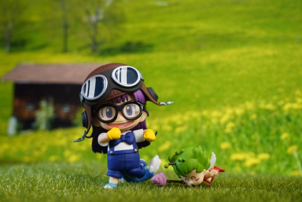 粘土人#1009 Dr Slump  则卷阿拉蕾&则卷宝瓜  猫耳