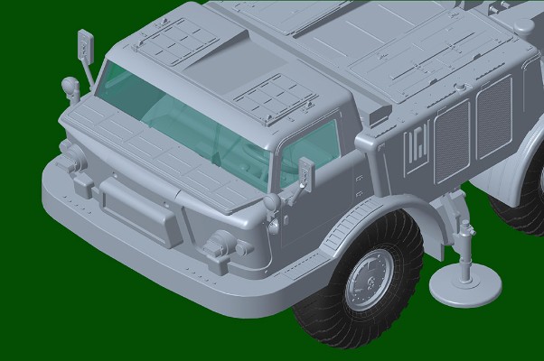 编号：07180 1/72 装甲车辆系列 俄罗斯 9K57“飓风”自行多管火箭炮