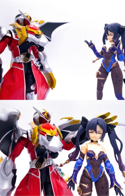 S.H.Figuarts(真骨雕制法)  假面骑士巫骑 火焰魔龙 / 万象魔龙