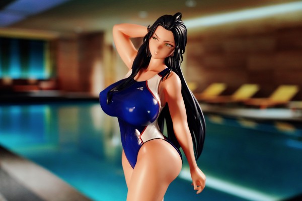 女上司 竞技泳装