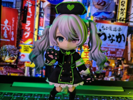 粘土娃: 服装套组 护士服 黑色