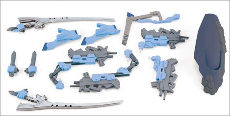 Muv-Luv Ａ３ 第18弹 A3 国连军战术机（吹雪・不知火专属） 武器包