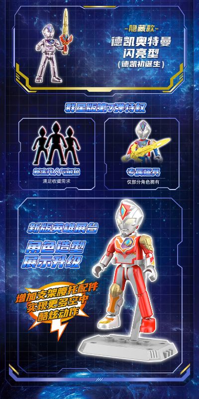 奥特名鉴 群星版第七弹-奏响明天