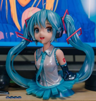 TAITO赏 初音未来39纪念日抽奖活动 终极快乐奖 初音未来胸像 终极快乐奖配色（原画师：藤原）