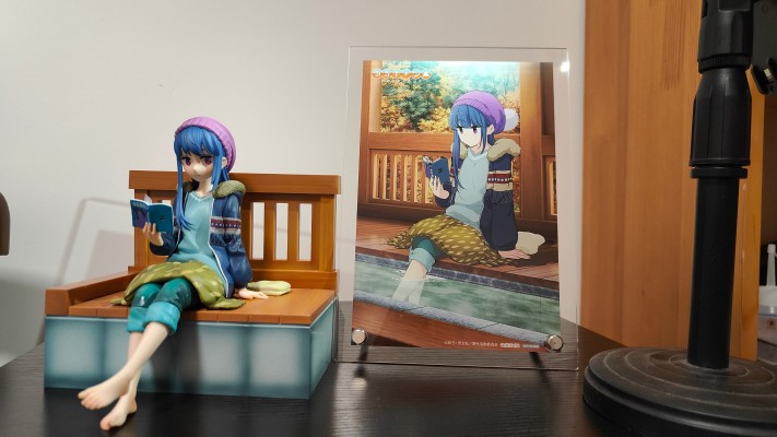 摇曳露营△ 志摩凛 泡脚