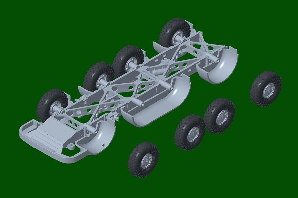 编号：07180 1/72 装甲车辆系列 俄罗斯 9K57“飓风”自行多管火箭炮