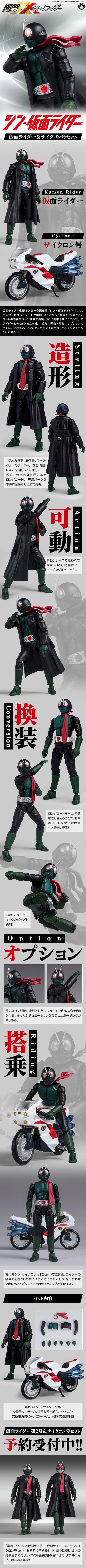 掌动XX 新·假面骑士 假面骑士+疾风号