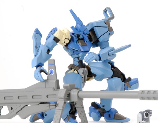 Muv-Luv Ａ３ 2008 限定 第2弹 97式战术步行高等练习机 吹雪 超水平线炮装备