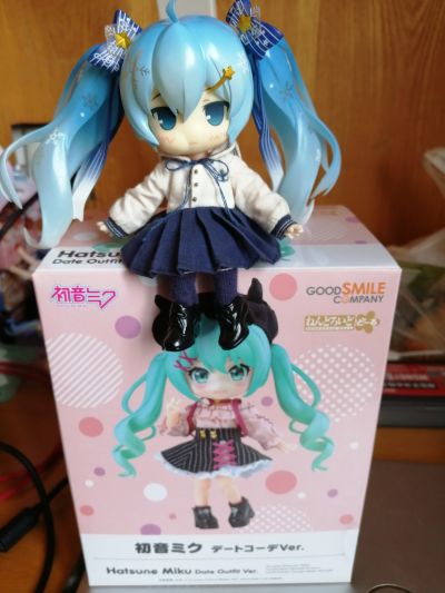 粘土娃 初音未来 约会服装