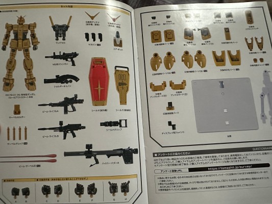 G.F.F.M.C. 机动战士高达：起源 MSD RX-78-01 [N] 局地型高达（出厂配色）