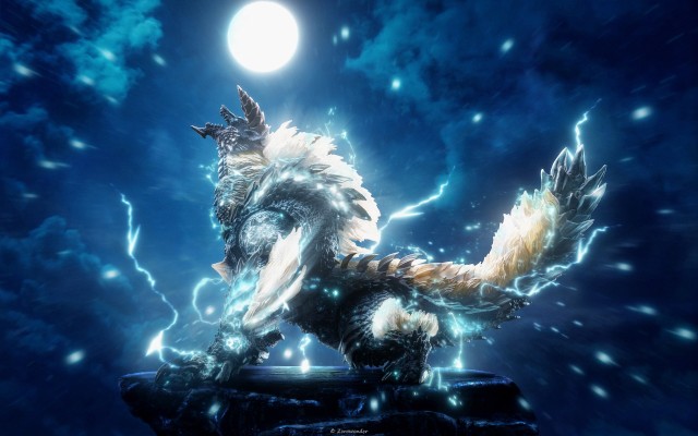 S.H.MonsterArts  怪物猎人系列   雷狼龙