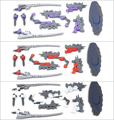 Muv-Luv A3 第16弹 武御雷 Type-00R （红） 武器包