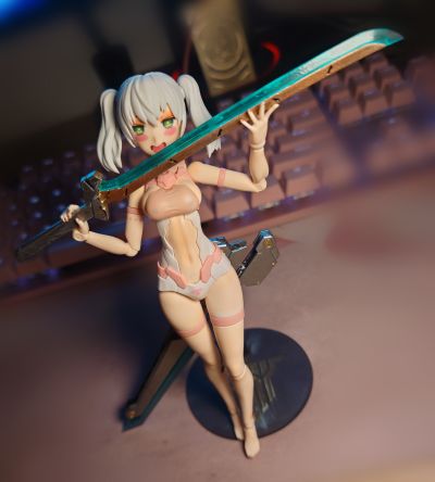 30MS 自定义发型配件5 全4种 发辫4 [白色1] ​​​​