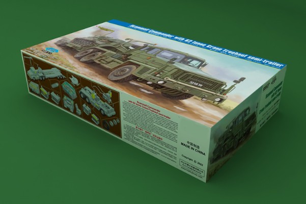 编号:07402 1/35 装甲车辆系列 斯卡梅尔“指挥官”坦克运输车