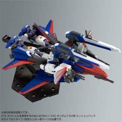 MG 1/100 F90高达专用作战装备 P型