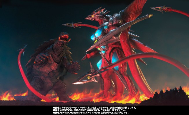 S.H.MonsterArts 加美拉3 邪神伊利斯