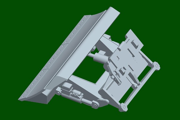 编号：07456 1/72 装甲车辆系列 斯崔克M1132工程车带SOB工程铲