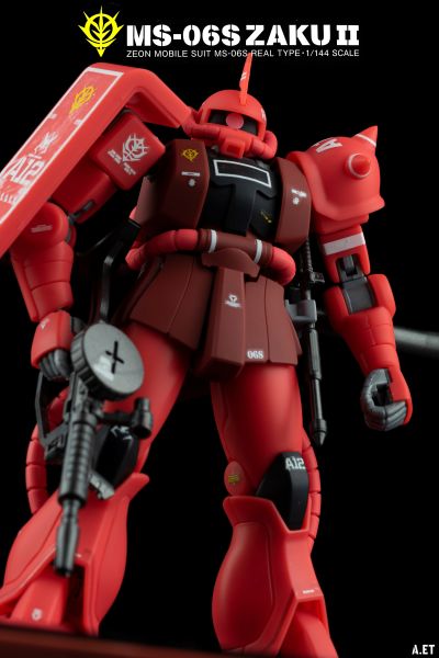 HG  高达基地限定 机动战士高达(1979) 夏亚专用渣古II 21世纪实战型