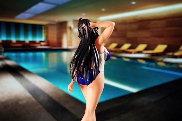 女上司 竞技泳装