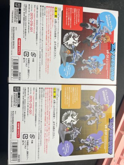 TINY SESSION 超时空要塞DELTA  VF-31F 齐格飞（梅瑟机）+要·巴卡妮雅