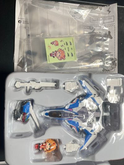 TINY SESSION 超时空要塞DELTA  VF-31F 齐格飞（梅瑟机）+要·巴卡妮雅