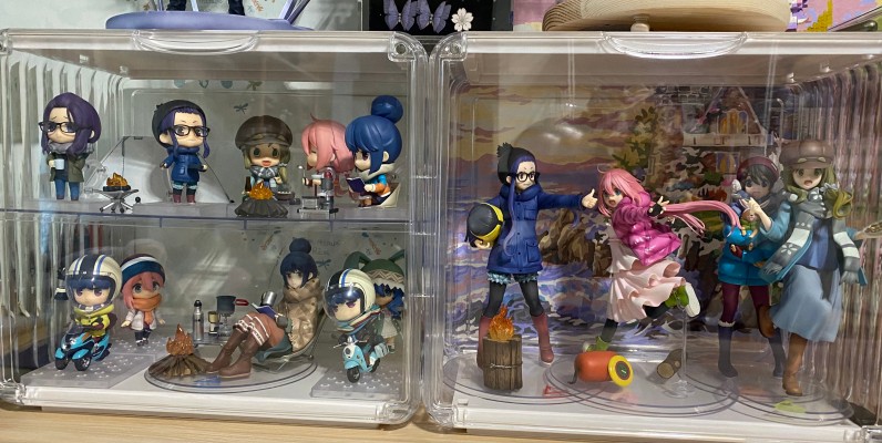 摇曳露营△ 齐藤惠那 与 竹轮