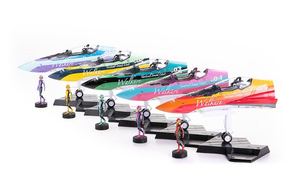 PLAMAX MF-63 minimum factory 机首系列 超时空要塞DELTA VF-31 Absolute FIVE!!!!! 套装