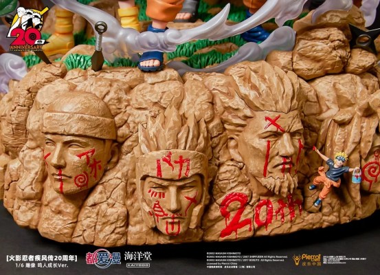 火影忍者疾风传20周年1/6雕像 鸣人成长Ver.