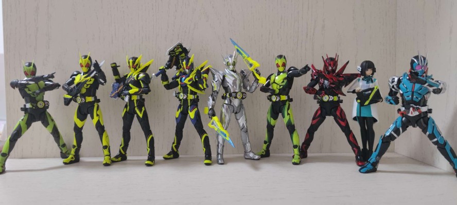 一番赏  S.H.Figuarts 假面骑士  B奖 假面骑士零一 高跃飞蝗 透明黄