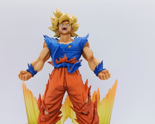 一番赏 龙珠Z 孙悟空超级赛亚人 笔刷配色