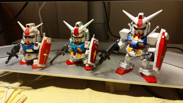 BB戦士 RX-78-2 高达（アニメーションカラー）