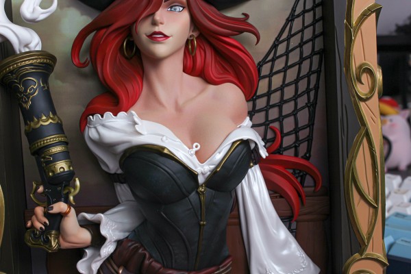 英雄联盟 赏金猎人 厄运小姐 立体相框