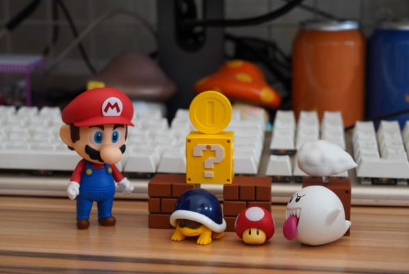 粘土人#393 超级马力欧系列  路易吉