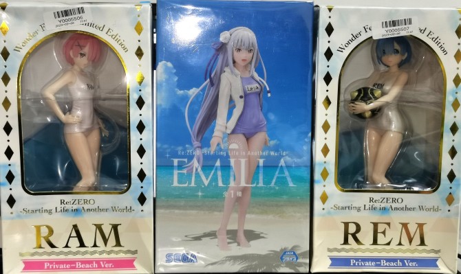 PM 手办 Re：从零开始的异世界生活 拉姆 私人沙滩Ver.