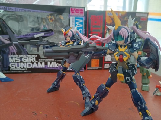 机娘计划 MS少女 机动战士Z高达 高达Mk-II 提坦斯样式