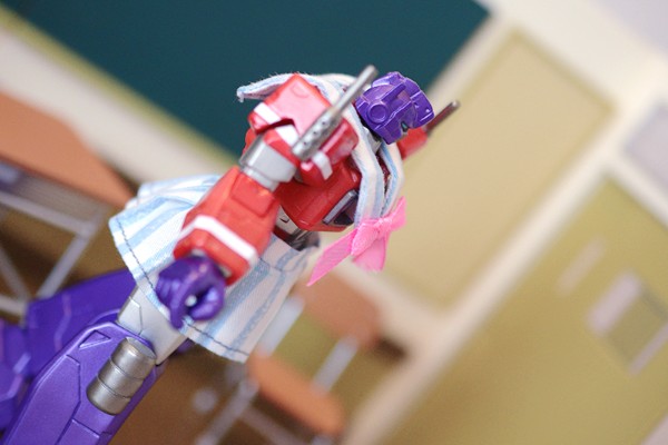 黏土人场景系列＃1 学校生活B套装（走廊侧）