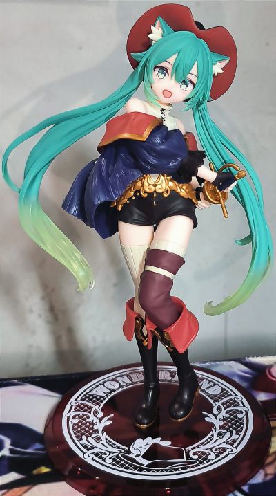 童话仙境 初音未来  穿靴子的猫