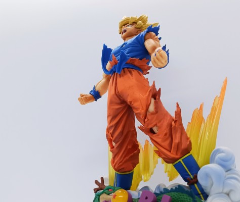 一番赏 龙珠Z 孙悟空超级赛亚人 笔刷配色