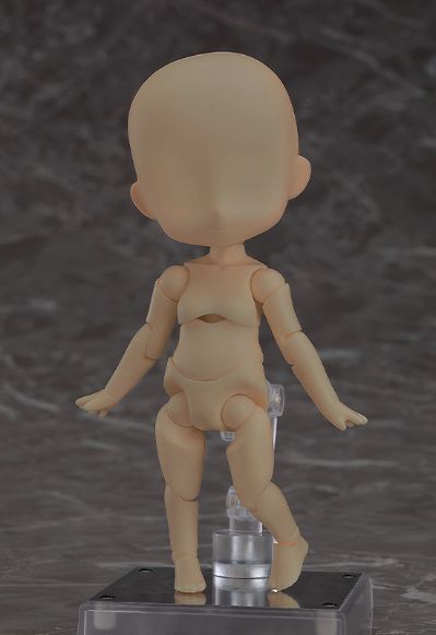 粘土娃 素体 1.1: 女孩 (古铜色)