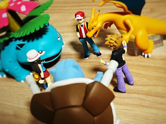 宝可梦比例世界 关都地区 青绿与风速狗