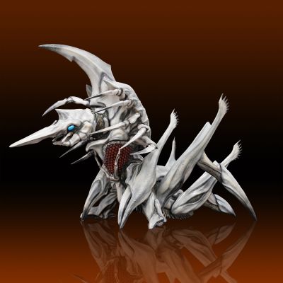 加美拉2 雷吉恩来袭  雷吉恩 复刻版 非成品软胶拼装套件