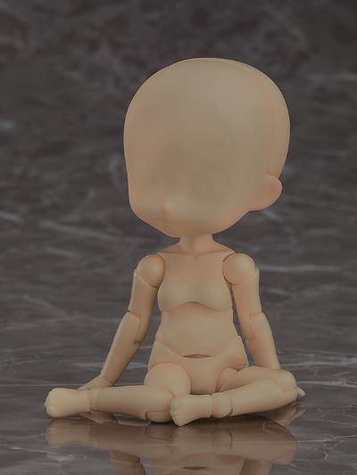 粘土娃 素体 1.1: 女孩 (古铜色)