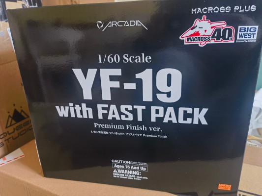 超时空要塞Plus 完全变形 YF-19 ＆ Fast Pack