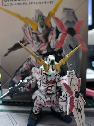 SD高达 EXスタンダード ユニコーン高达(デストロイモード)（再贩）[Bandai]《０３月予约》