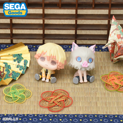 大眼萌我 精细人偶 鬼灭之刃  我妻善逸+嘴平伊之助