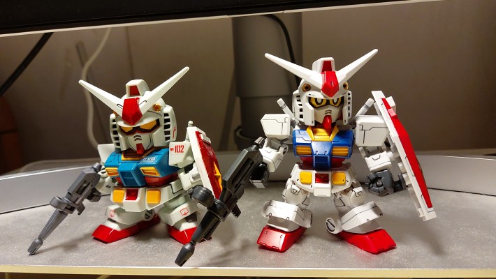 BB戦士 RX-78-2 高达（アニメーションカラー）