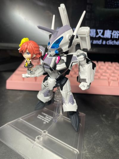 TINY SESSION 超时空要塞DELTA  VF-31F 齐格飞（梅瑟机）+要·巴卡妮雅